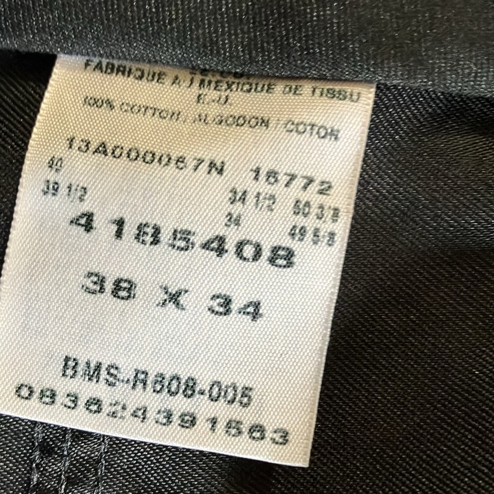LEE CASUAL BLACK PANTS 
Size 38x34 EXCELLENT CONDITION - Picture 3 of 10